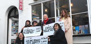 Volunteer bookshop thriving and giving back